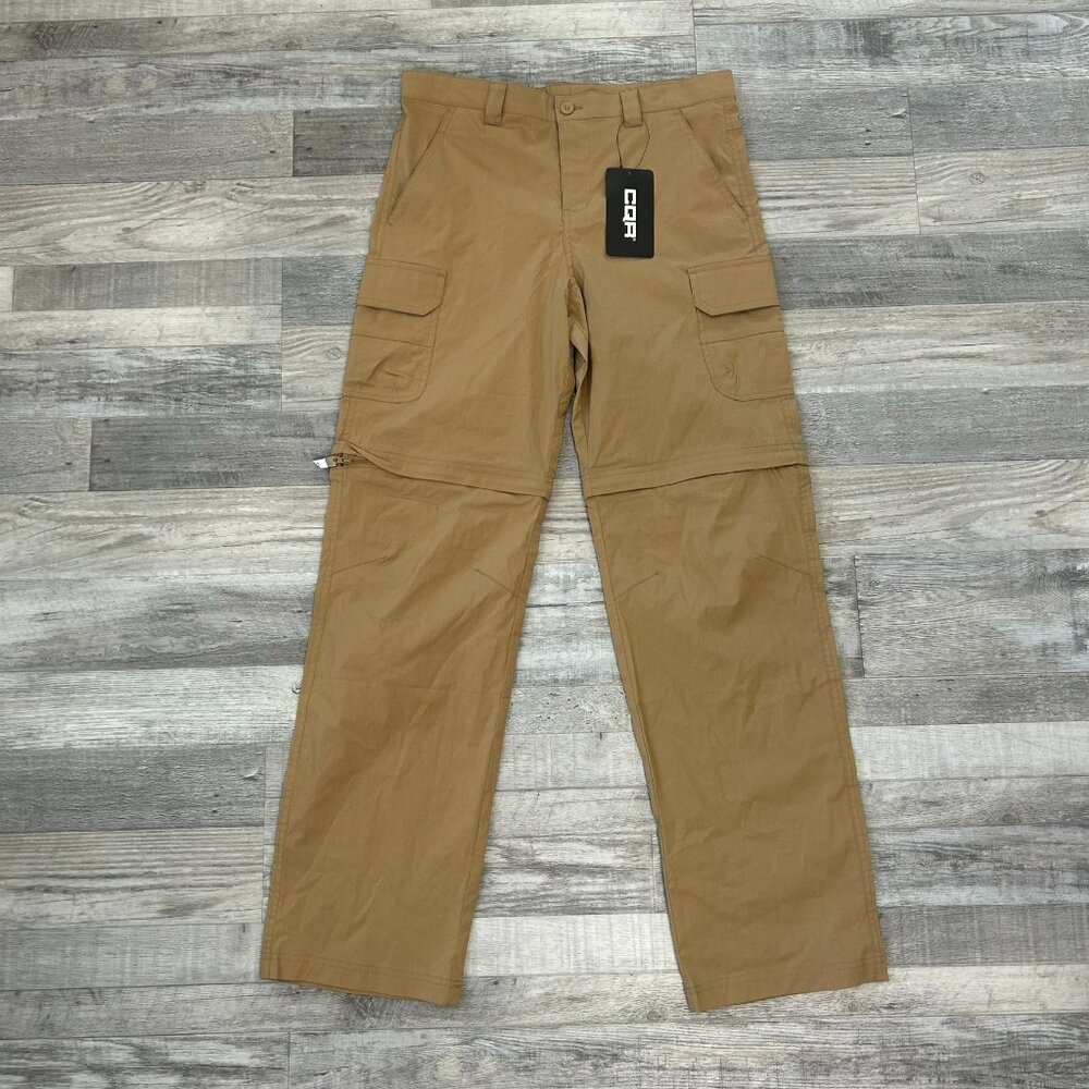 CQR Gears NWT Khaki Tactical Convertible Cargo Pants Women's N26